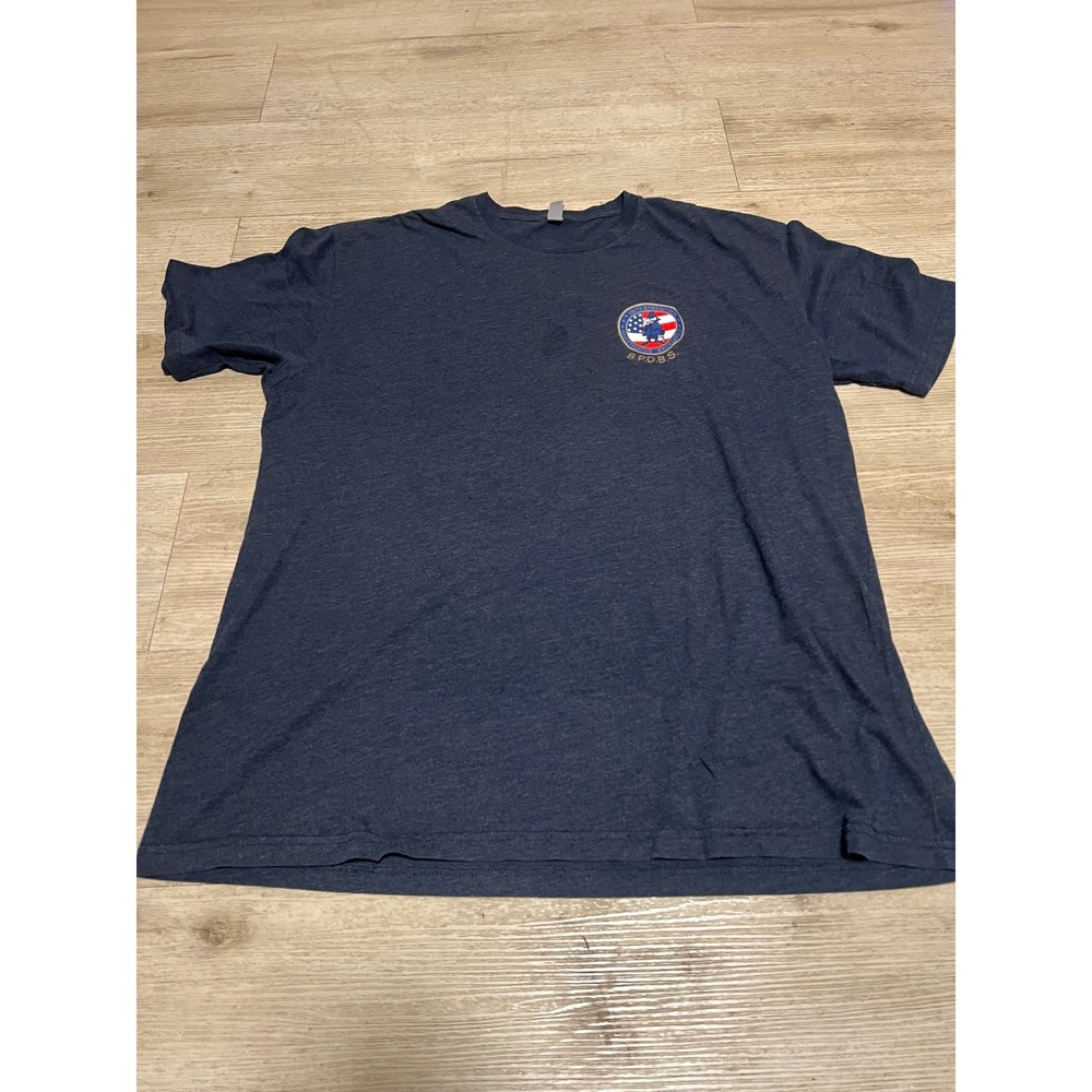 BPD Boston Police Detectives Benevolent Society Gray Shirt Mens 2XL BFD EMS‎